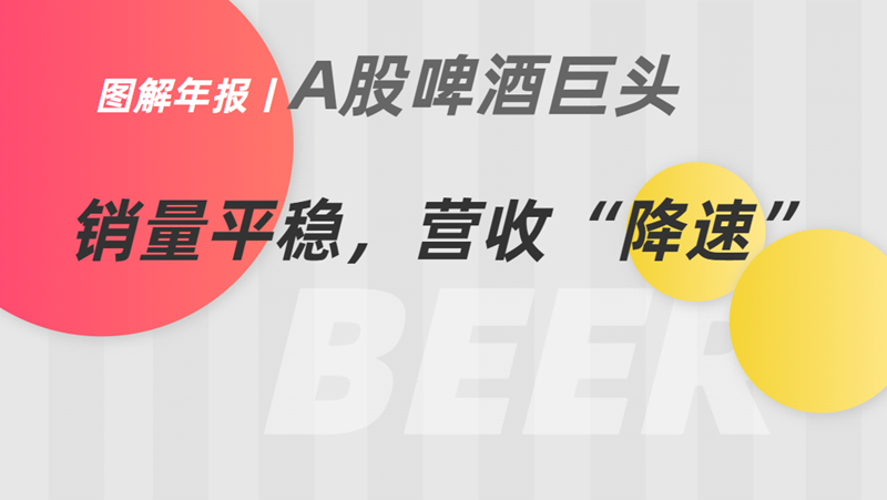 图解年报丨A股啤酒TOP 4业绩双增，燕京分红率垫底