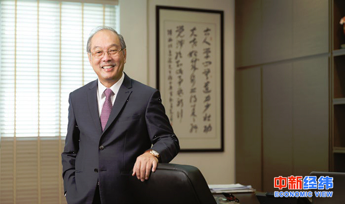 新加坡中国商会会长胡进胜。 新加坡中国商会会长胡进胜。