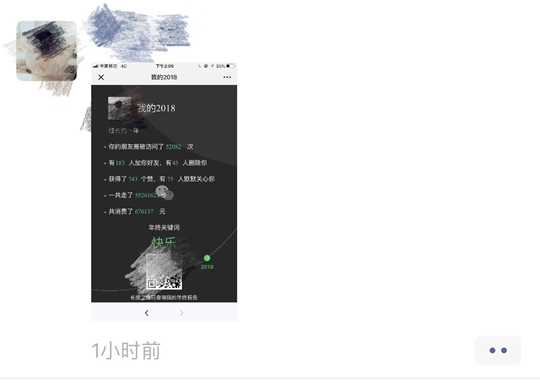 微信可查我的2018年终报告?实测:数据是假的