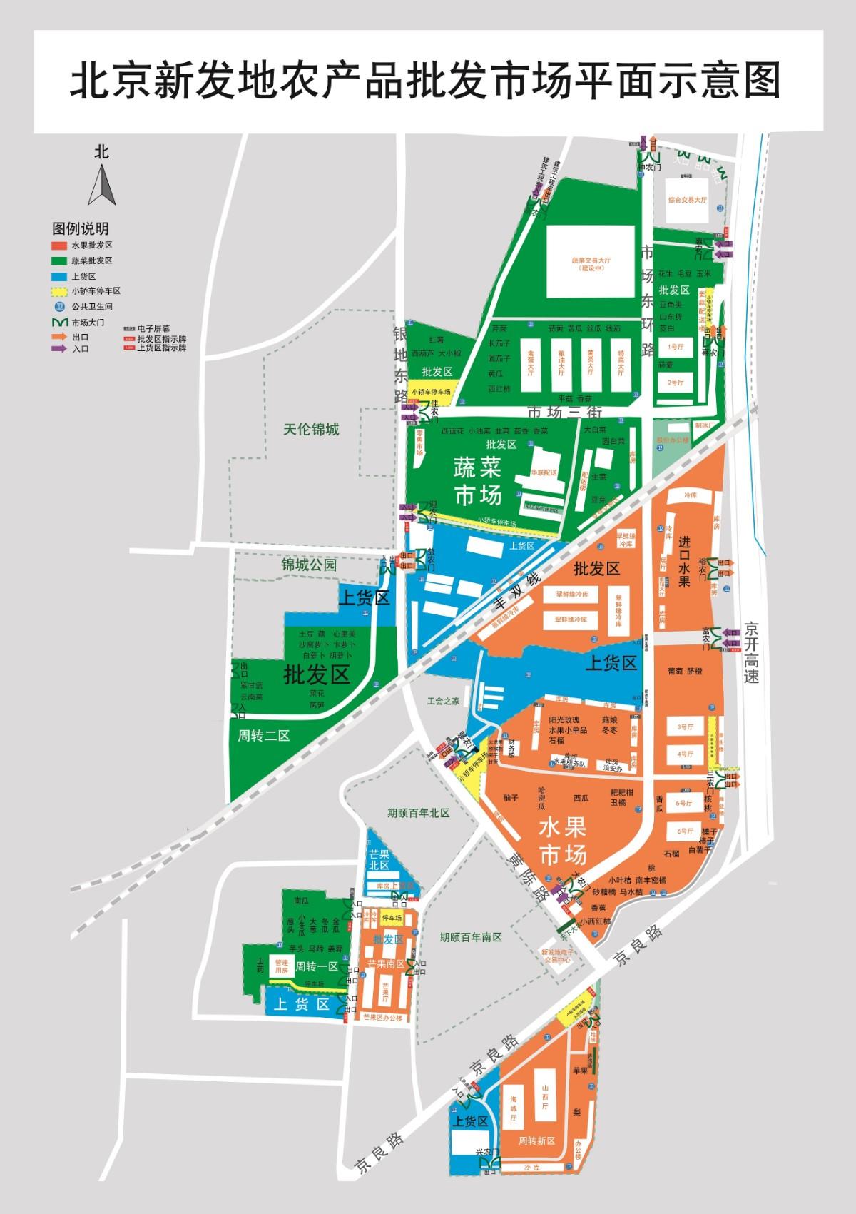北京新发地市场全面复市