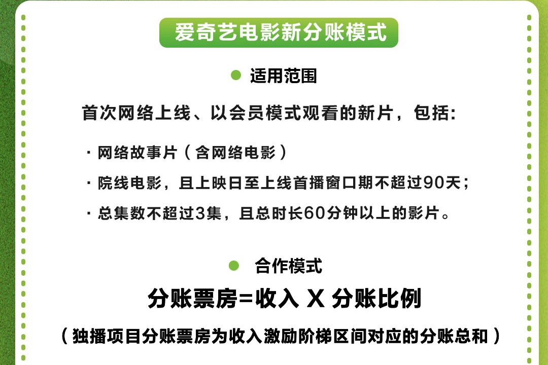 爱奇艺新增“多集短片”分账合作 为更多创作者打开发行和收益通路