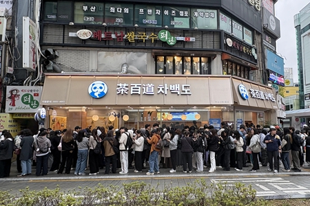 茶百道已覆盖韩国六大主流都市圈，在韩签约门店数达60家